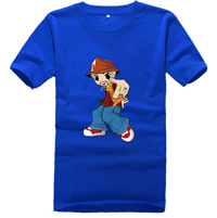 2014 Top Quality Cotton O Neck Printing Frozen T Shirt