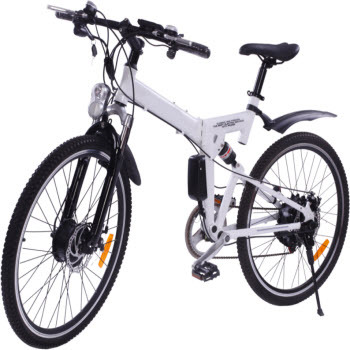 2015 Foldable Li Lion E Bike Brushless Motor Electric