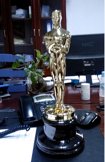 2016year Oscar Trophy Real About 13 5 High