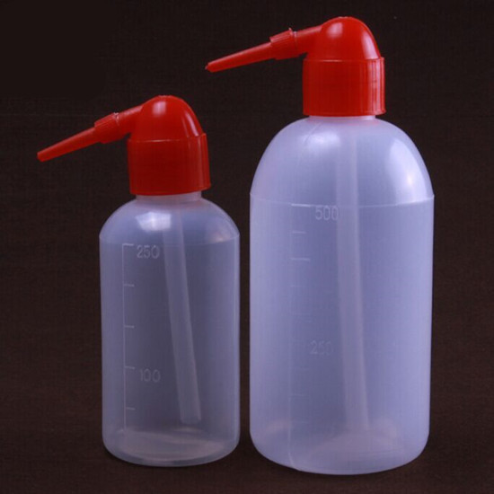 250ml 500ml Transparent Graduated Laboratory Ldpe Plastic Wash Bottle With