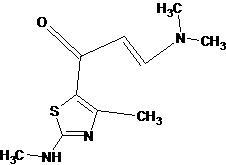 2e 3 Dimethylamino 1 4 Methyl 2 Methylamino Thiazol 5 Yl Prop En One