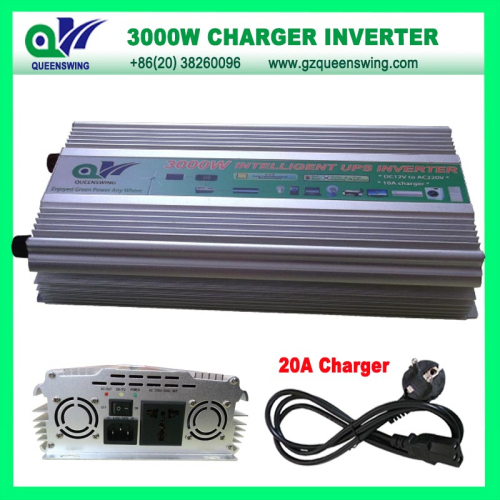 3000w Modified Sine Wave Power Inverter With 20a Charger