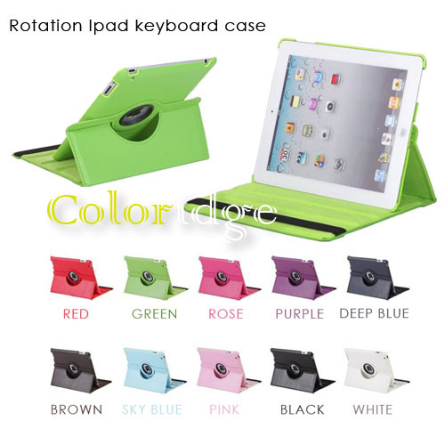 360 Rotation Stand Cover Case For Ipad