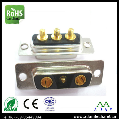3pin D Sub Combo 3v3 High Power Connector For Medical Equipment Supplier