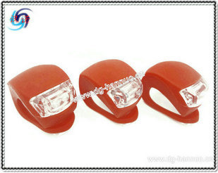 3v Battery Powered Waterproof Silicone Bicycle Rear Light