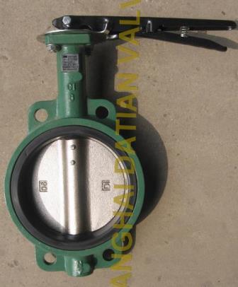4 Inch Cast Iron Concentric Design Butterfly Valve Shanghai Datian
