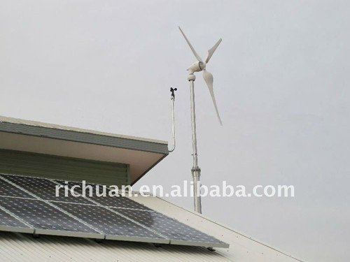 4000w Hybrid Wind Solar Power System For Sale
