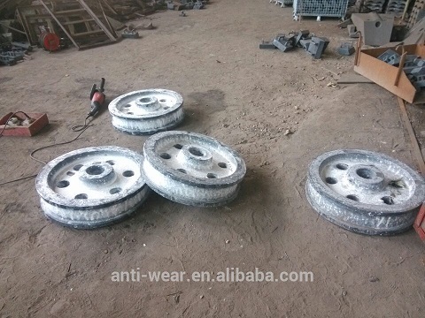 42crmo4 Stacker Travelling Wheel With Hardness More Than Hrc40