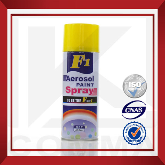 450ml Fast Dry Yellow Reflective Paint