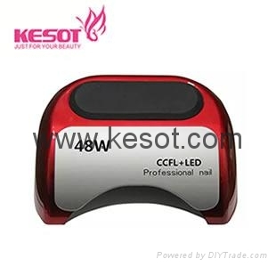 48w Ccfl Led Nail Curling Lamp With Automatic Sensor