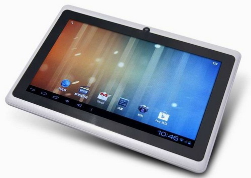 7 Inch Tablet Pc 800x480 5 Point Capacitive Panel 512mb 4gb A13 1 2ghz Dual