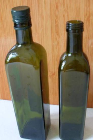 750ml 1000ml Dark Green Olive Oil Bottle