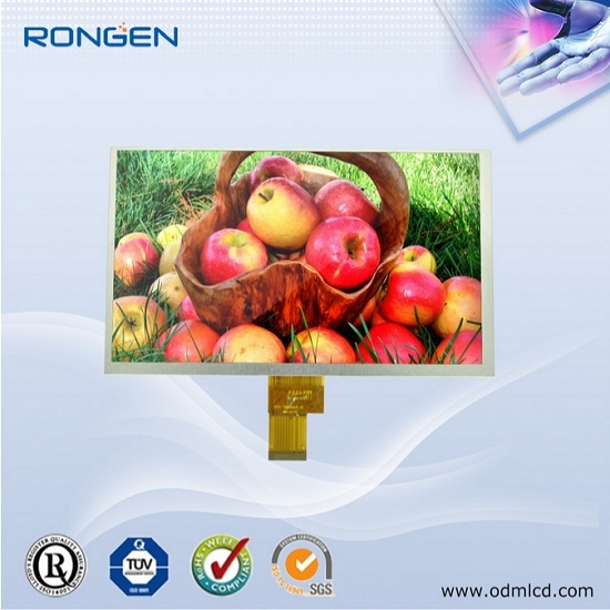 9 Tft Lcd Panel 1024 600 Industrial Monitor Media Player Display