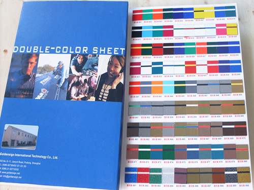 Abs Double Color Sheet Shanghai Manufacturer Goldensign