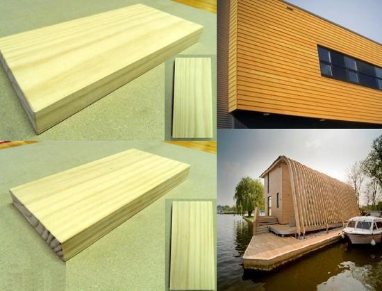 Acetylated Wood Outdoor Application Cladding Siding Decking