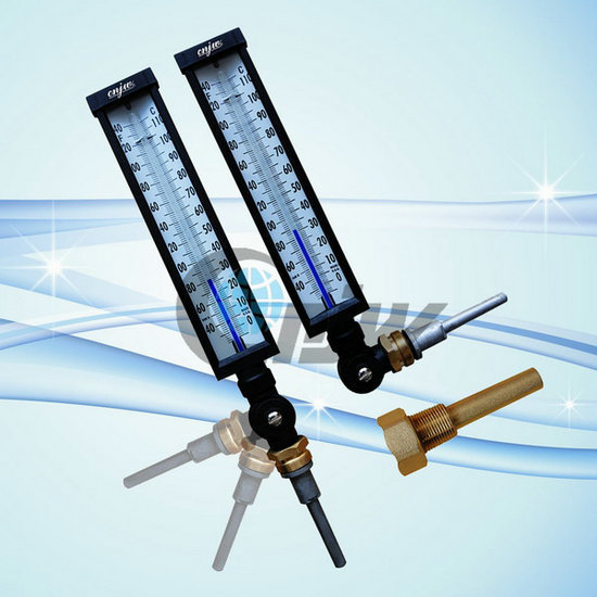 Adjustable Industrial Glass Thermometer