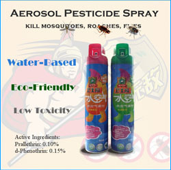 Aerosol Pesticide Insecticide Spray