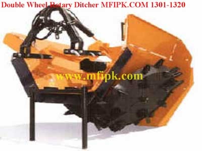Agriculture Double Wheel Ditcher