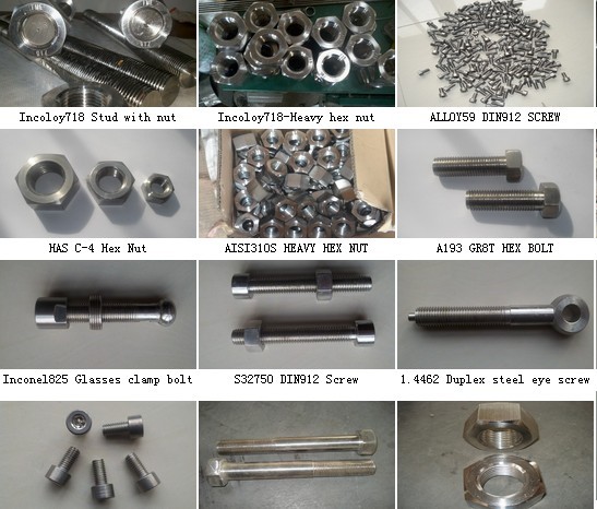 Alloy Steel Parts Bolts Nuts