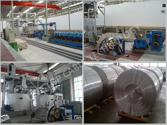 Aluminum Alloy Rod Continuous Casting And Rolling Line