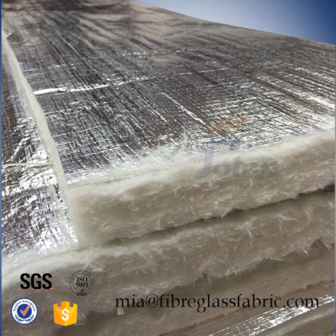 Aluminum Foil Coated Glass Fiber Needle Mat For Thermal Insulation