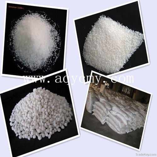 Ammonium Sulphate Fertilizer N 20 5 Min White