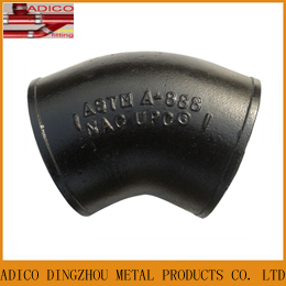 Astm A888 Black Cast Iron Drainage Bend Pipe Fittings