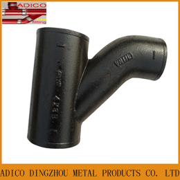 Astm A888 Black Cast Iron Drainage Equal Tee Pipe Fittings