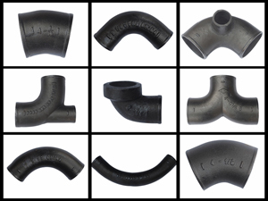 Astm A888 Black Cast Iron Drainage Pipe Fittings