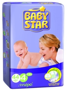 Baby Diaper Star