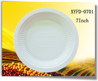 Biodegradable 7 Inches Plate