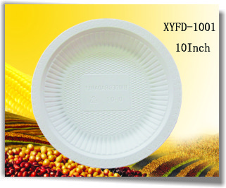 Biodegradable Compostable 10 Inch Dish