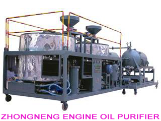 Black Engine Oil Converting Plant For Diesel Gasoline