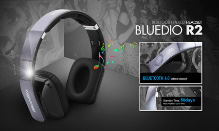 Bluedio R2 Bluetooth Stereo Headset