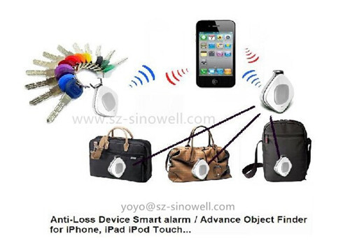 Bluetooth Anti Loss Alarm Tracker And Self Remote Shutter For Ios Android