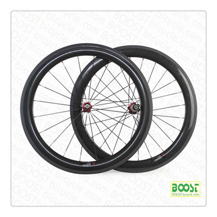 Boost U Shape 23mm Width 60mm Carbon Road Bike Clincher Tubuless Compatible