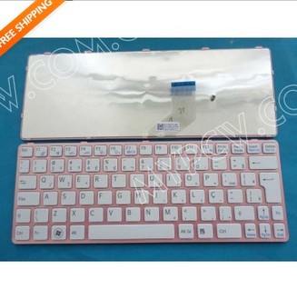 Brazil Teclado Keyboard For Sony Sve11 Sve111 Sve1113 Sve1112 White Color W