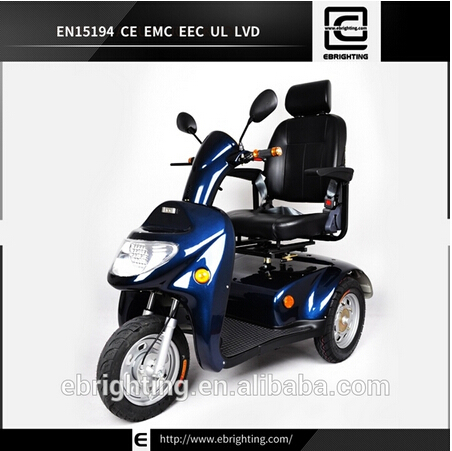 Bri S06 Adult 1200w 24v100ah Electric Three Wheel Mobility Scooter Handica