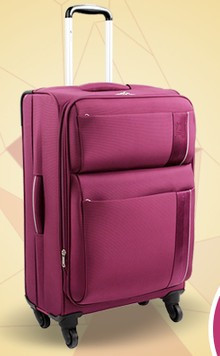Bs375 Nylon Softside Travel Spinner Luggage