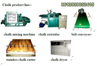 Calcium Carbonate Dustless Chalk Making Machine 8613939032415