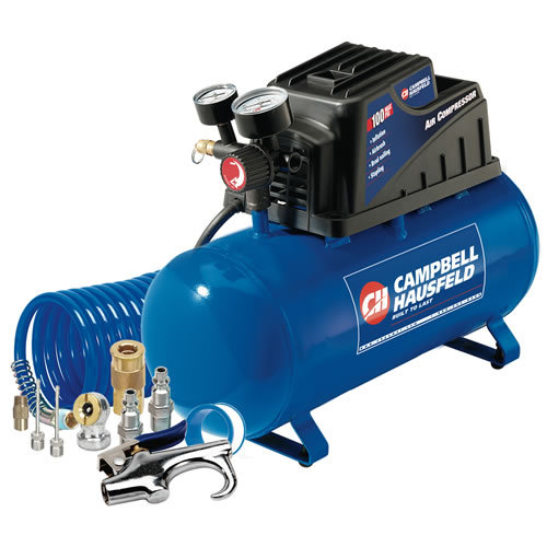 Campbell 3 Gallon Hot Dog Air Compressor