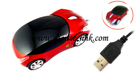 Car Shape Usb 3d Optical Mouse Mice For Pc Laptop