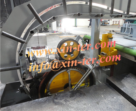 Continuous Casting And Rolling Line Machine