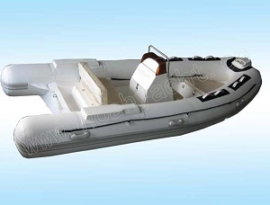 Ce Pvc Hypalon Rib Rigid Inflatable Boat China With Console