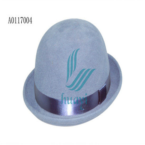 Cheap Sale Ladies 100 Wool Felt Party Bowler Hat
