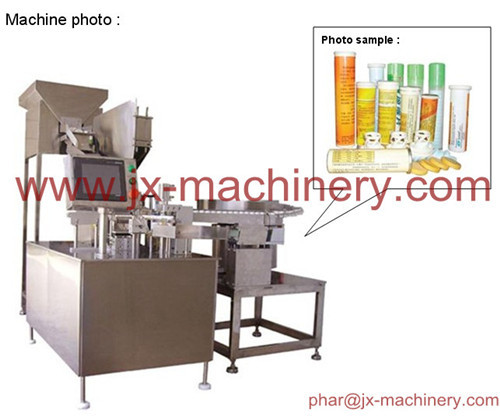 China Pharmaceutical Packing Machine For Tablet Couting Filling Capping In 