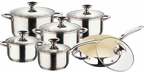 Cnbm 5 Steps Bottom Stainless Steel Cookware Sets