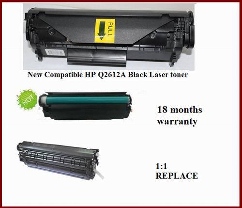 Compatible New 2612 Q2612a Hp12a Black Laser Toner Cartridge For Hp Hp1010