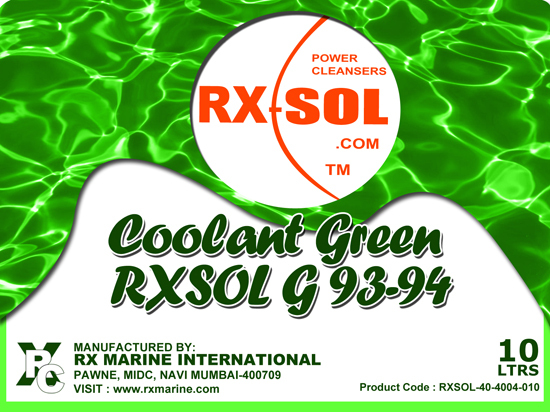 Coolant Green Rxsol G 93 94
