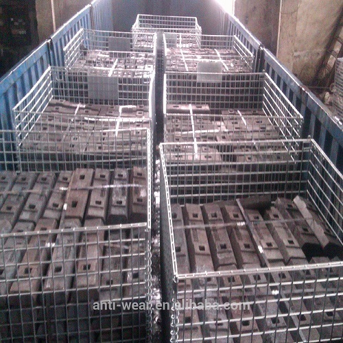 Cr Mo Alloy Steel Casting Of Wedge Bars
